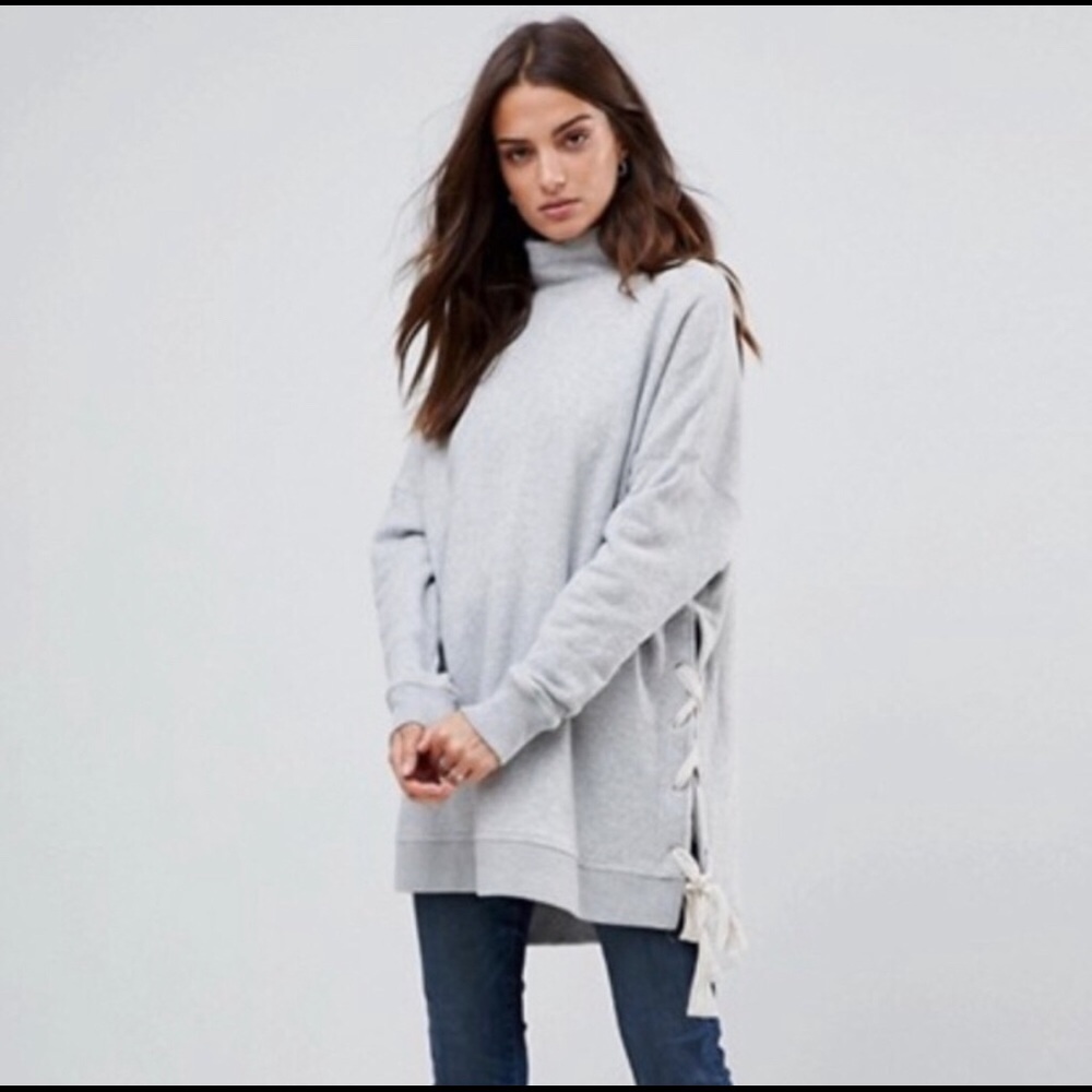 Free People oversized sweatshirt